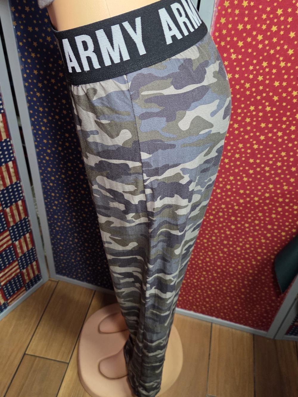 **ARMY Camouflage Lounge Pants with Branded Waistband** - Picture 4 of 4